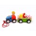 Pull Along Farm Tractor With Animals